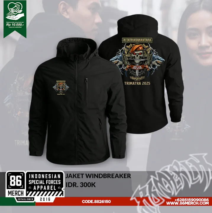 JACKET WINDBREAKER ALTATRIAGANANTARA NUSANTARA