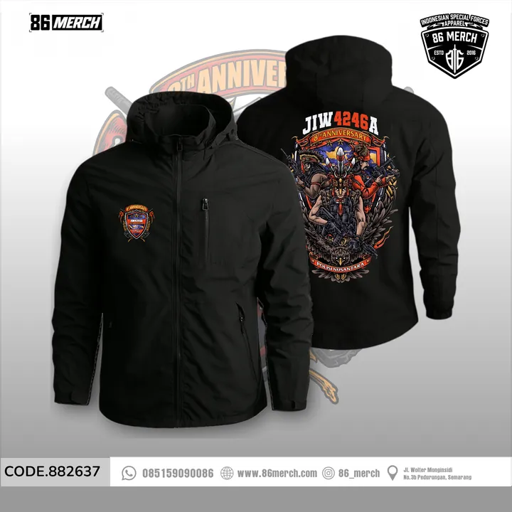 JAKET WINDBREAKER JIW4246A ANNIVERSARY