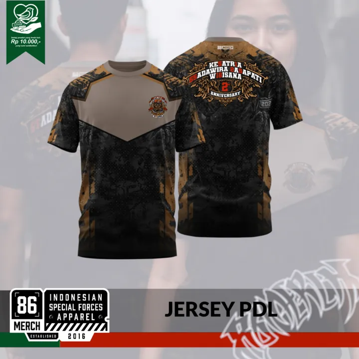 JERSEY PDL KESATRIASADAWIRA 2nd ANNIVERSARY