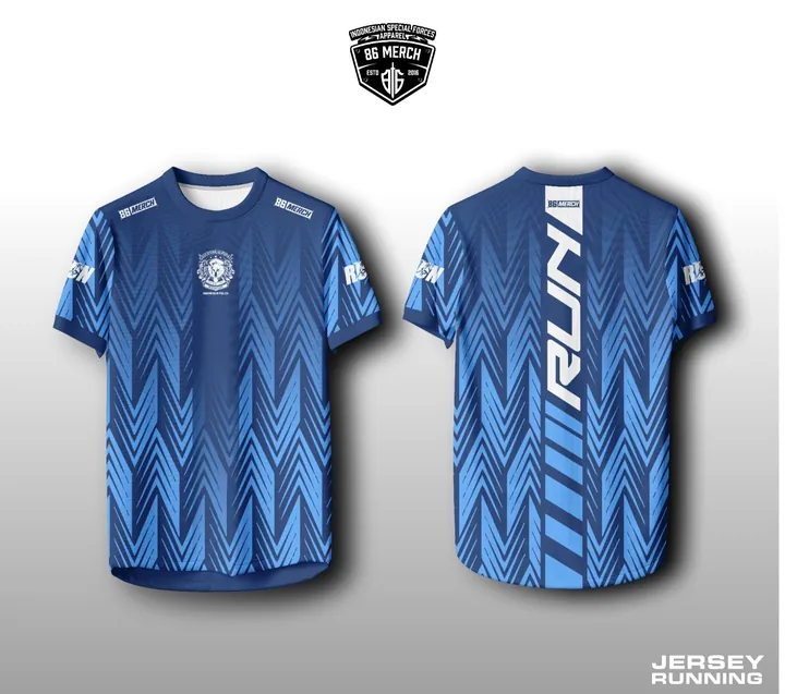 JERSEY RUNING GASENDRA SENOPATI BIRU