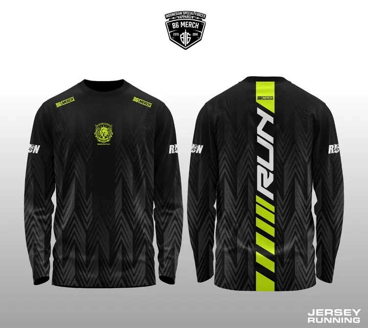 JERSEY RUNING GASENDRA SENOPATI HITAM