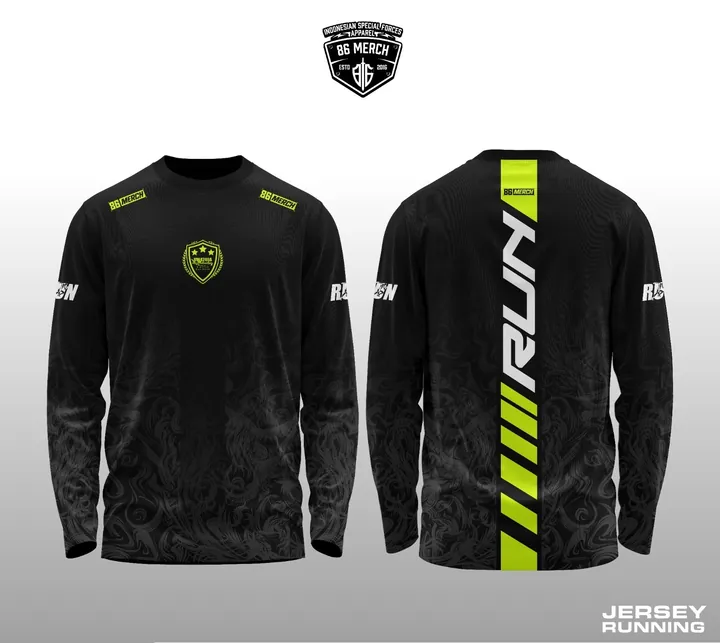 JERSEY RUNING JIWARAGA NUSANTARA HITAM
