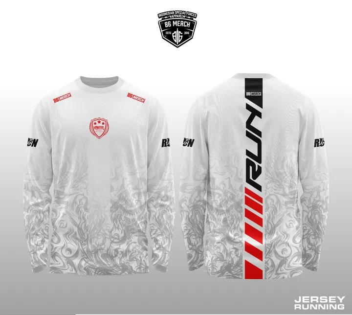 JERSEY RUNING JIWARAGA NUSANTARA PUTIH