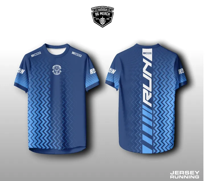 JERSEY RUNING KESATRIA SADAWIRA RAGAPATI BIRU