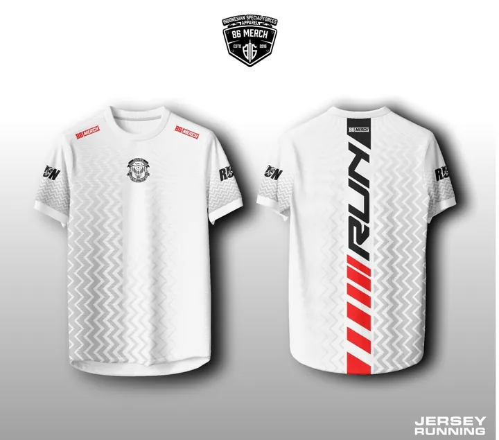 JERSEY RUNING KESATRIA SADAWIRA RAGAPATI PUTIH
