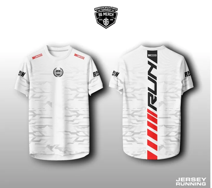 JERSEY RUNING LOYALITAS NUSANTARA PUTIH