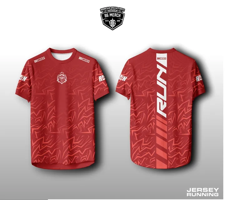 JERSEY RUNING PRABU SADARA MAROON