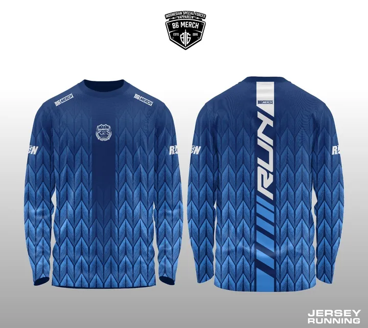JERSEY RUNING RAGASATRIA BIRU