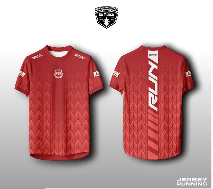 JERSEY RUNING RAGASATRIA MAROON