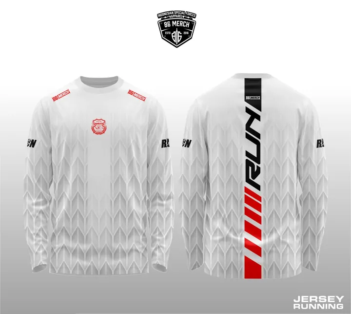 JERSEY RUNING RAGASATRIA PUTIH