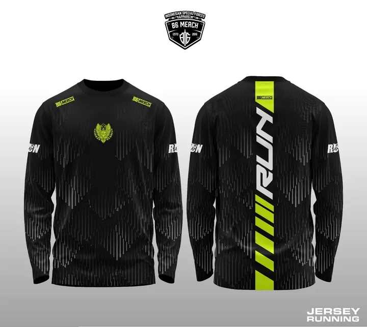 JERSEY RUNING RASENDRIYA GARDAPATI ADHIGANA HITAM