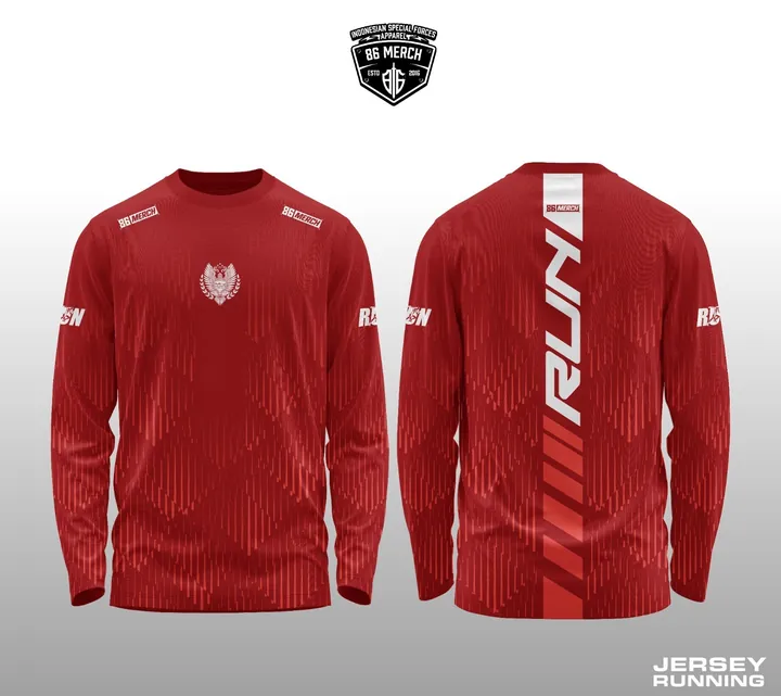JERSEY RUNING RASENDRIYA GARDAPATI ADHIGANA MAROON