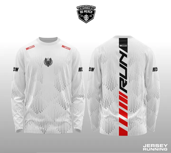 JERSEY RUNING RASENDRIYA GARDAPATI ADHIGANA PUTIH
