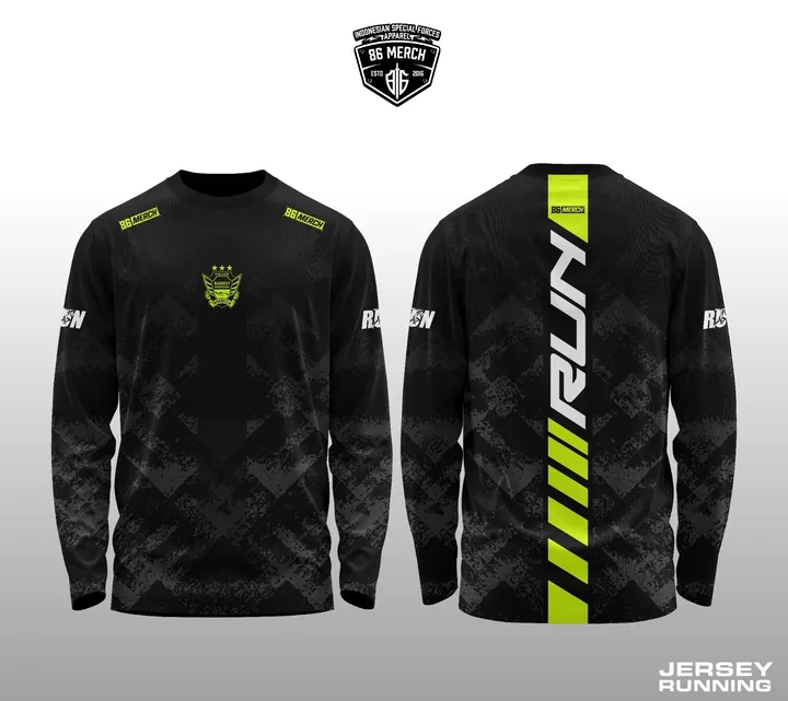 JERSEY RUNING SAHABAT NUSANTARA HITAM