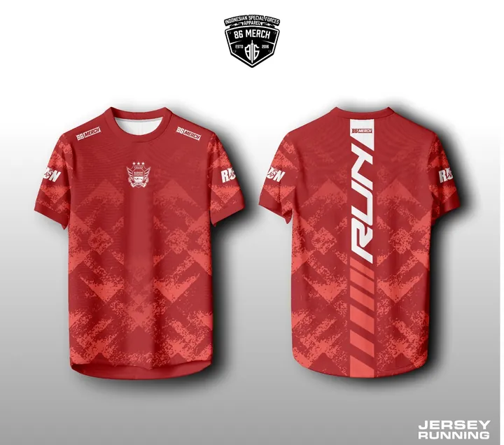 JERSEY RUNING SAHABAT NUSANTARA MAROON