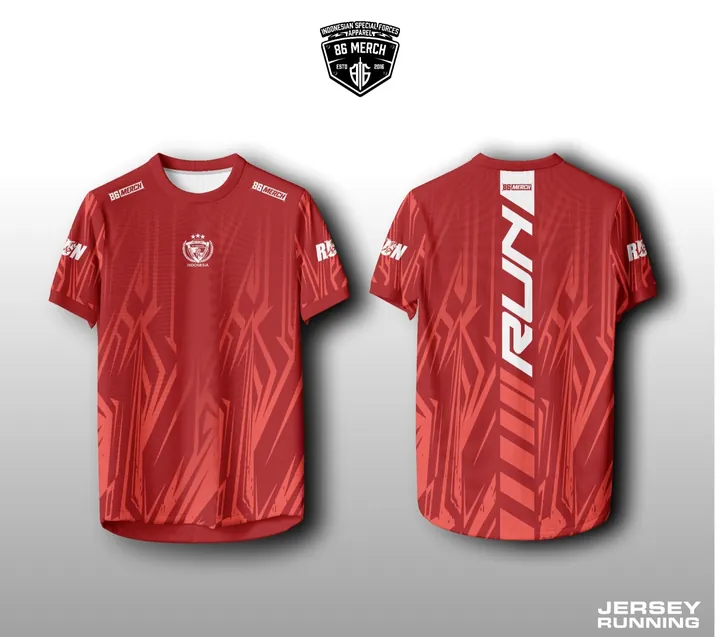 JERSEY RUNING SAODARA NUSANTARA MAROON