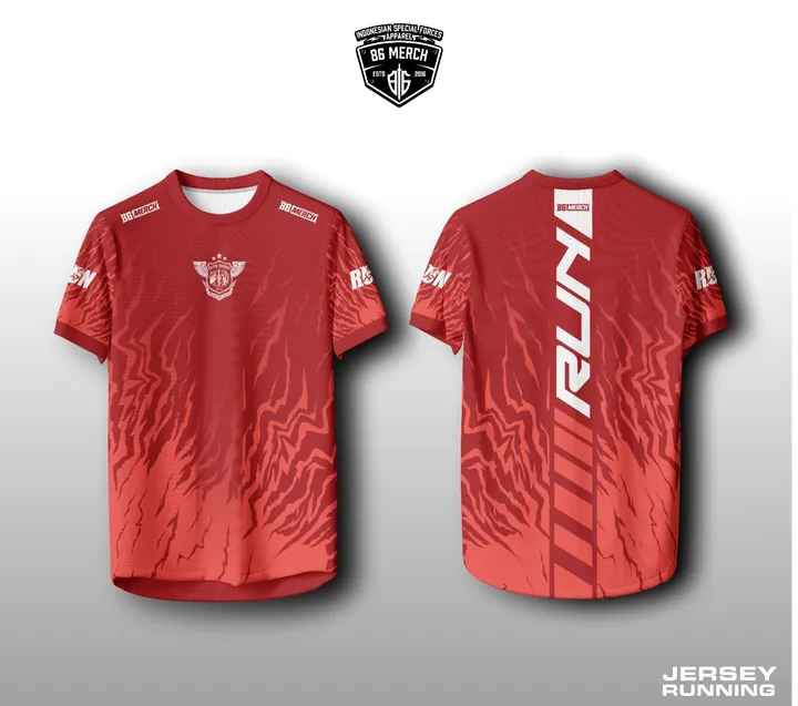JERSEY RUNING SATYA WISESA MAROON