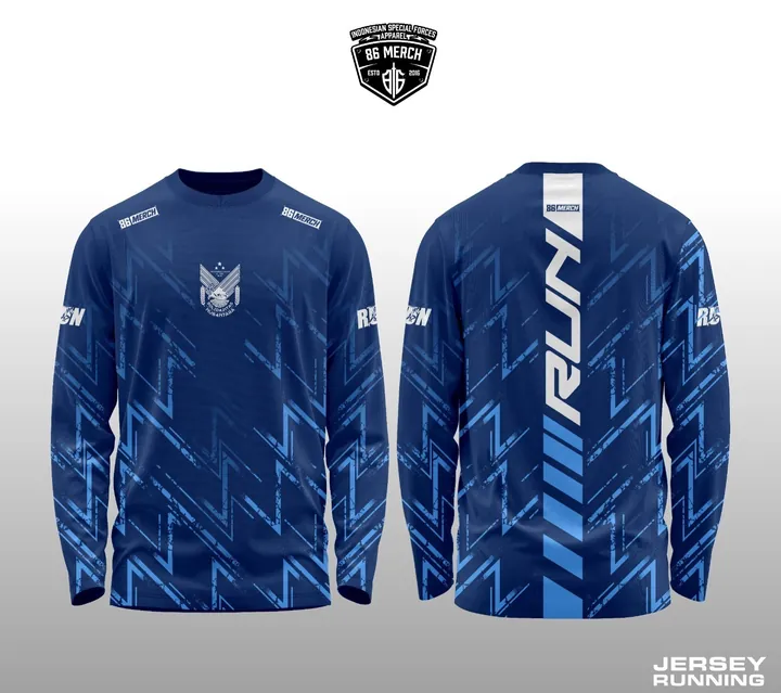 JERSEY RUNING SOLIDARITAS NUSANTARA BIRU