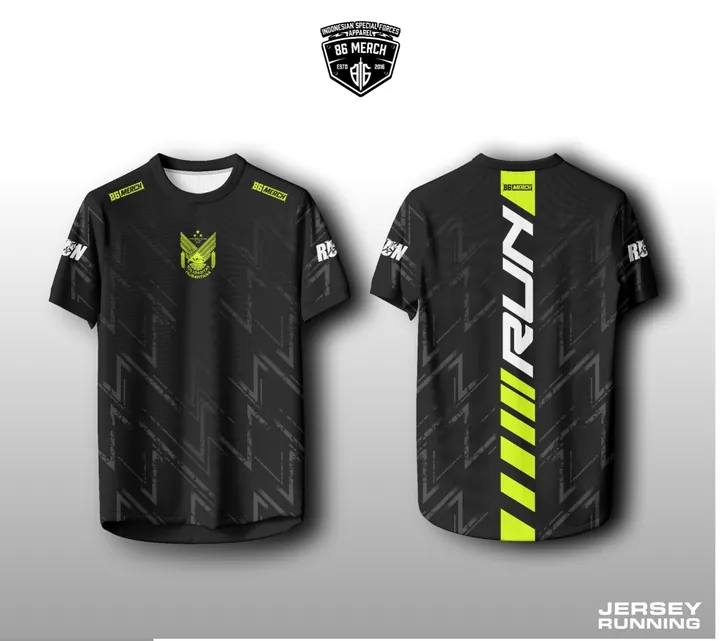 JERSEY RUNING SOLIDARITAS NUSANTARA HITAM