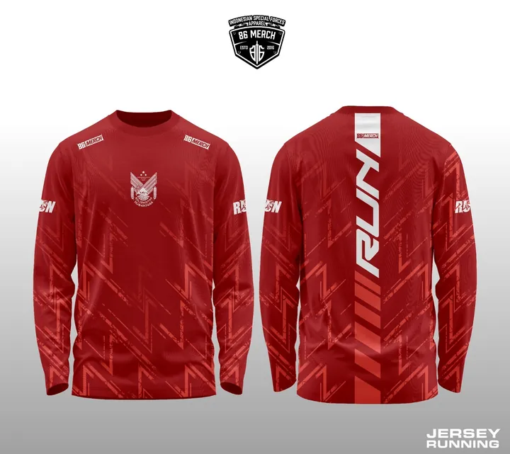 JERSEY RUNING SOLIDARITAS NUSANTARA MAROON