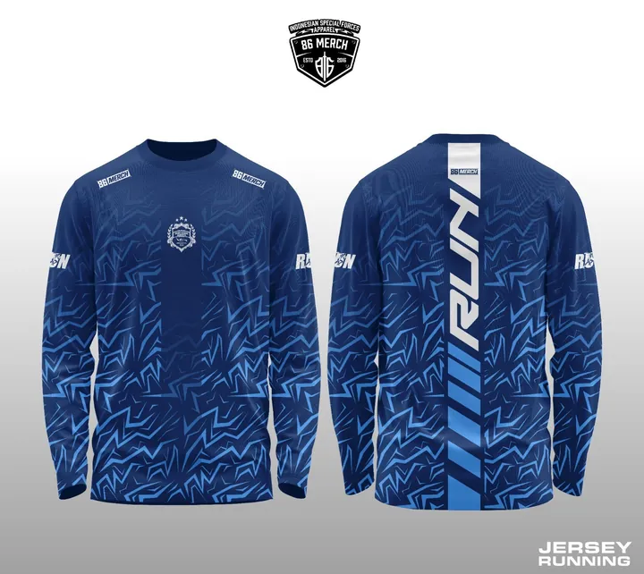 JERSEY RUNNING KERABAT NUSANTARA BIRU