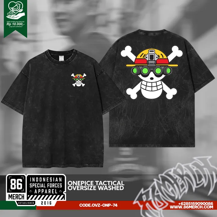 ONE PIECE OVERSIZE Edition by 86MERCH