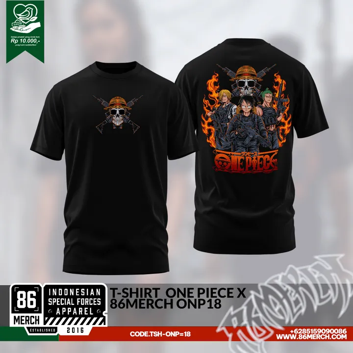 ONE PIECE X 86MERCH TSH-ONE-18