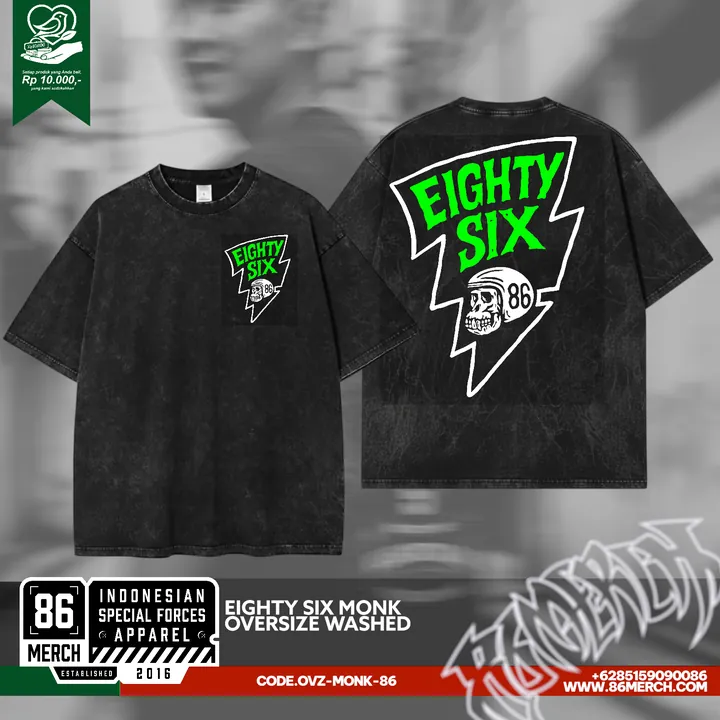 OVERSIZE EIGTHY MONK X 86 MERCH