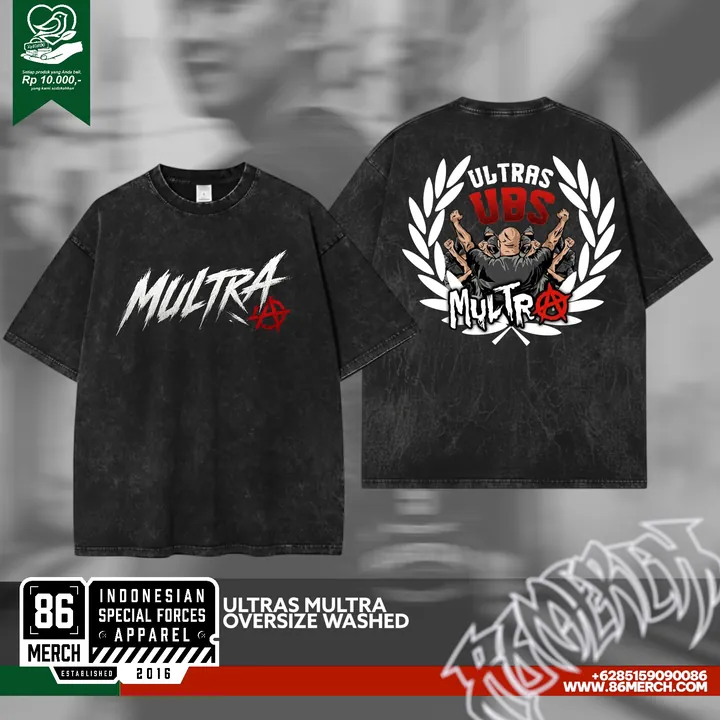 OVERSIZE WASHED MULTRA