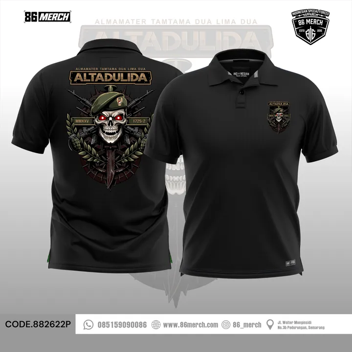 POLO ALTADULIDA 1725.2 NEW LOGO 882622P (close po min order 12 pcs, bisa chat admin)