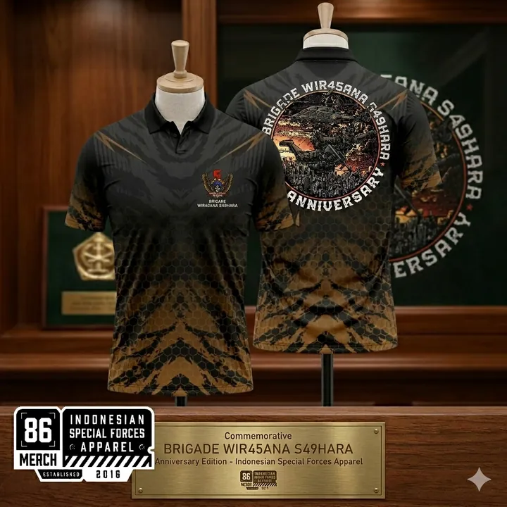 POLOSHIRT JERSEY BWS 5th ANNIV