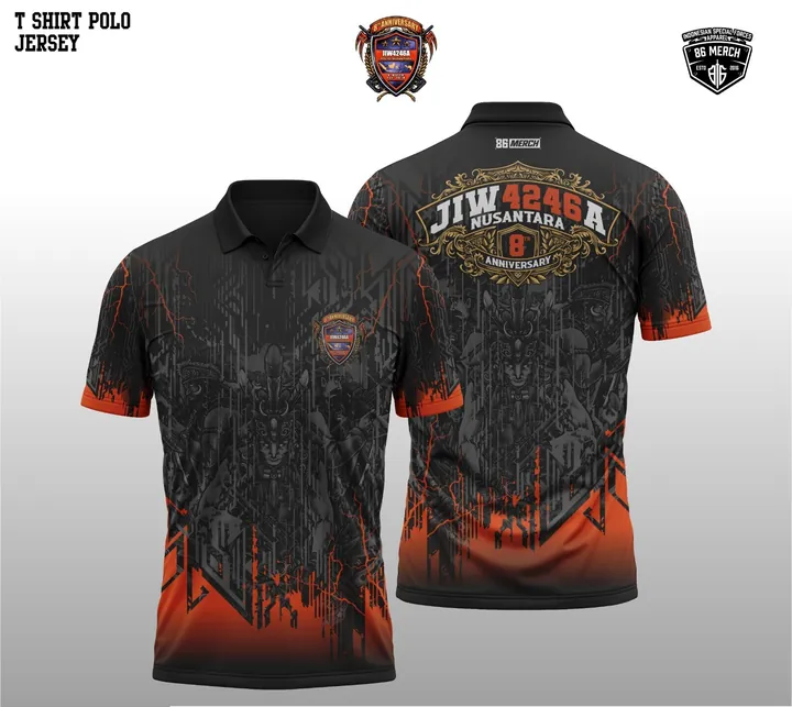 POLOSHIRT JERSEY JIW4246A ANNIVERSARY