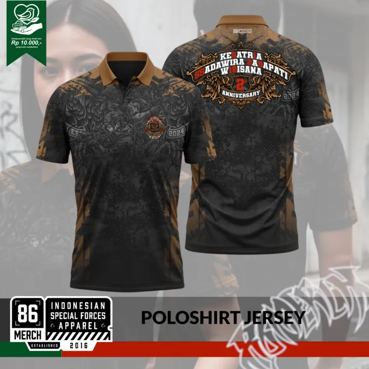 POLOSHIRT JERSEY KESATRIASADAWIRA 2nd ANNIVERSARY