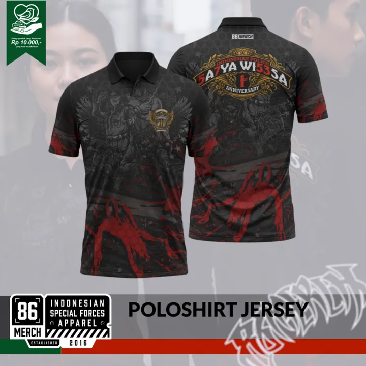 POLOSHIRT JERSEY SATYA WISESA 1ST ANNIVERSARY