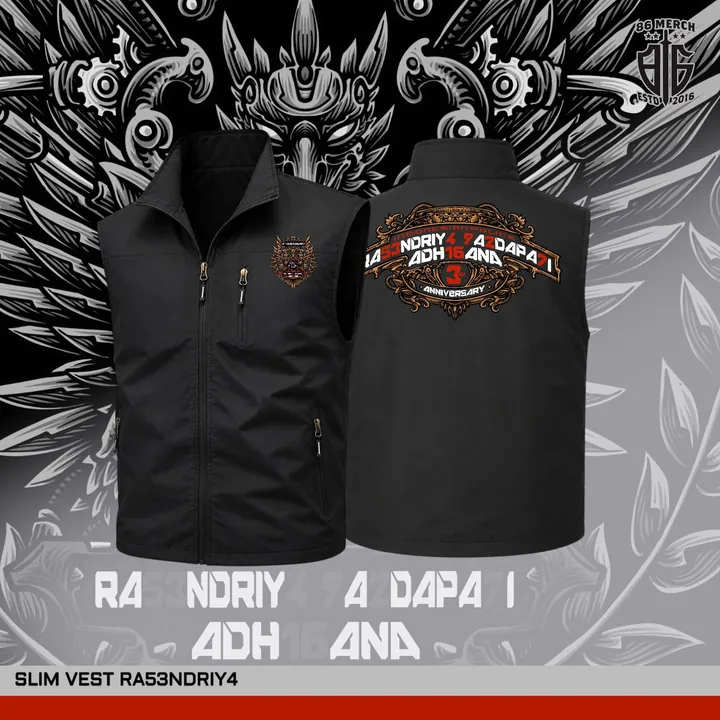 SLIM VEST RASENDRIYA GARDAPATI ADHIGANA 3 tH ANNIV