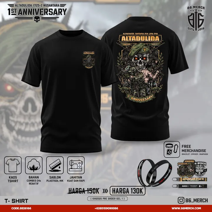 T-SHIRT ALTADULIDA 1 Th ANNIVERSARY