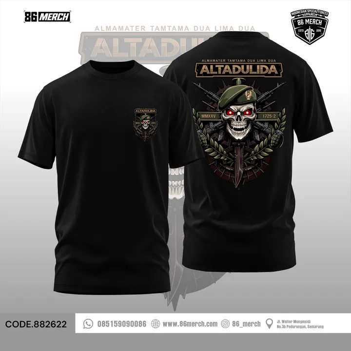T-SHIRT ALTADULIDA 1725.2 NEW LOGO 882622
