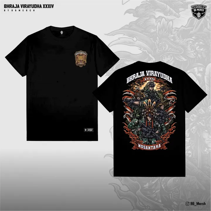 T-SHIRT BHRAJA VIRAYUDHA XXXIV – NUSANTARA SERIES