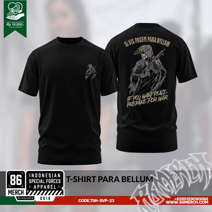 T-SHIRT SI VIS PACEM PARA BELLUM V2