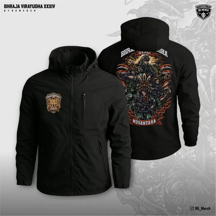 TACTICAL JACKET BHRAJA VIRAYUDHA XXXIV – NUSANTARA SERIES
