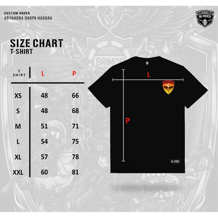 Tshirt adn26 brimob TSH-ADN-02