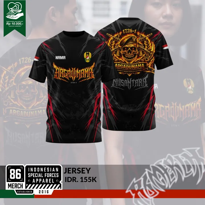 TSHIRT JERSEY ARGADUNAMA NUSANTARA