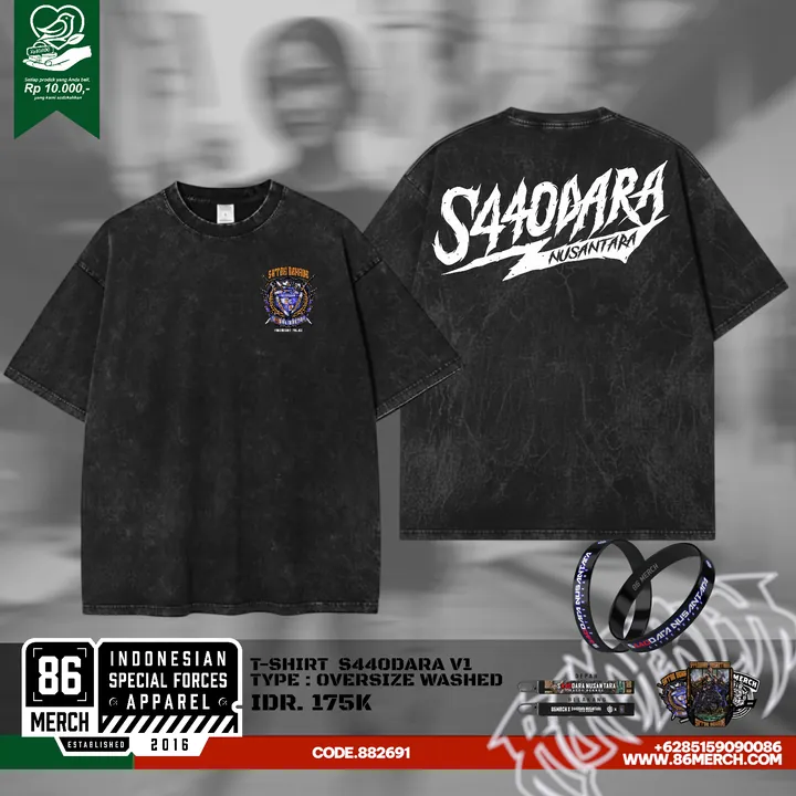 TSHIRT S440DARA OVERSIZE SATOE DEKADE V1