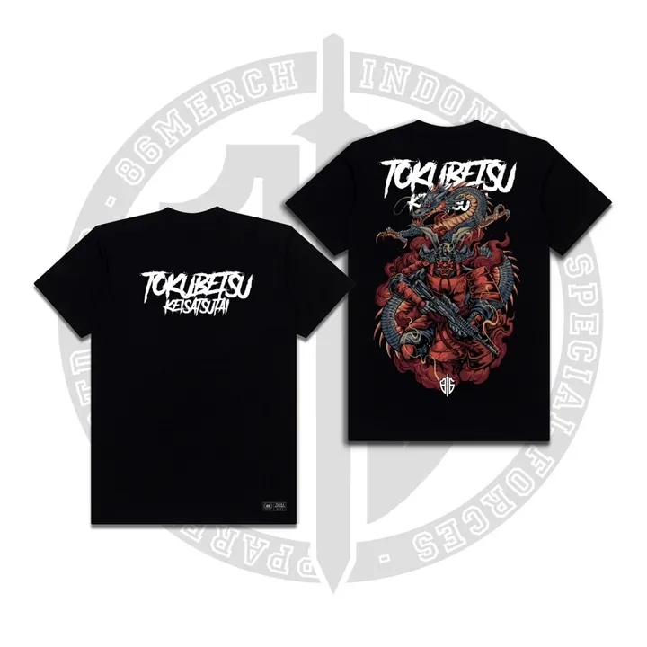 TSHIRT TOKUBETSU RED DRAGON TSH-TRD-52