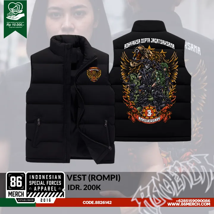 VEST ADJ 3 th ANNIV