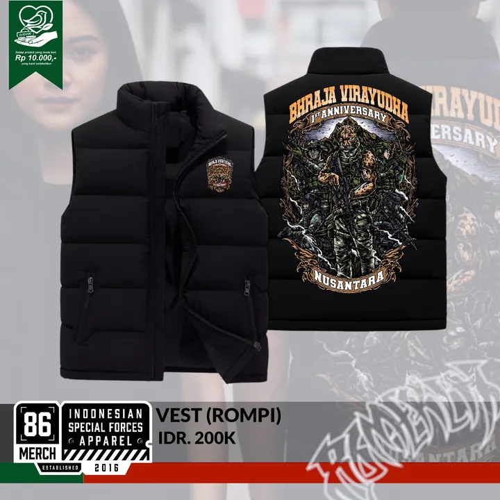 VEST (ROMPI) BHRAJA VIRAYUDHA 1st ANNIVERSARY