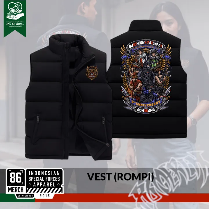VEST (ROMPI) RA53NDRIY4 9A2DAPA7I ADH16ANA 3TH ANNIVERSARY